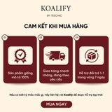  Áo Blazer Không Cổ Cao Cấp Koalify By Teechic 1 Khuy Đính Hoa Vải Trước Ngực Thời Trang Công Sở 