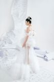  Váy công chúa trắng dài LINH PHUNG 