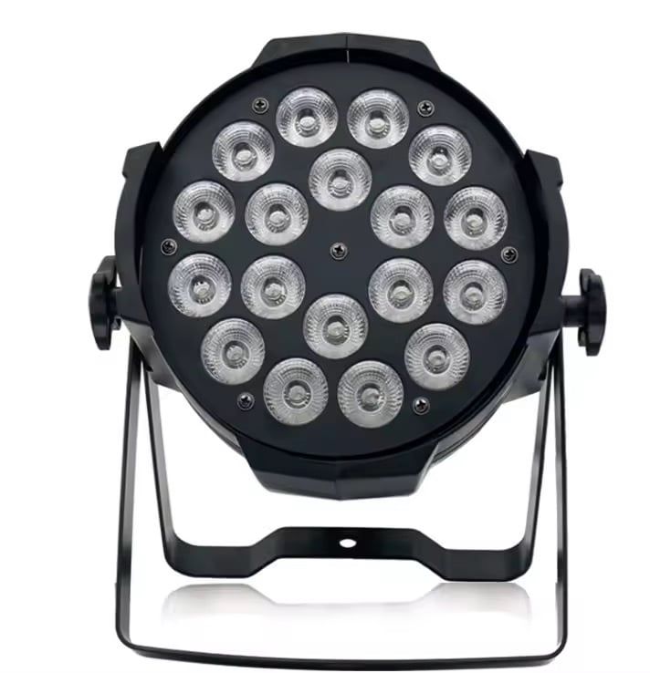 Đèn par led dẹp 18 bóng * 12 w ( 4 in1 ) - thích hợp pha màu sân khấu ...