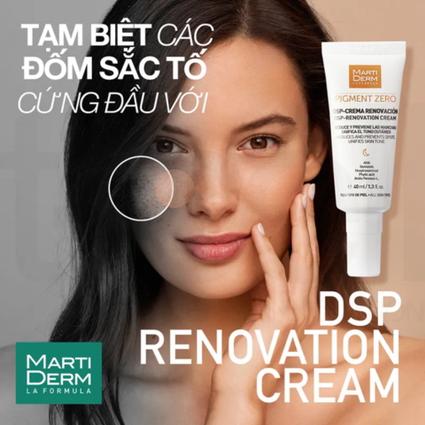 Kem Dưỡng Điều Chỉnh Sắc Tố Martiderm Pigment Zero Dsp Renovation Cream 40Ml