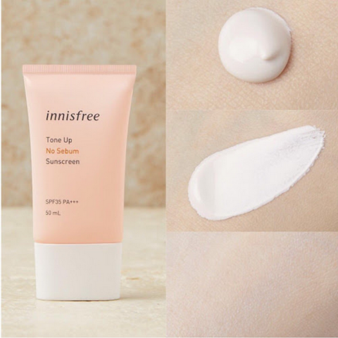 Kem Chống Nắng Innisfree Nâng Tone Tone Up No Sebum Sunscreen Ex 50ml