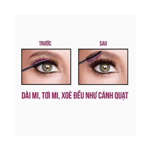 Mascara Dài Mi Không Thấm Nước Lash Sensational Maybelline Waterproof 9ml