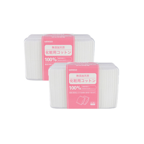 Bông Tẩy Trang Cotton Miniso Hộp 1000 Miếng