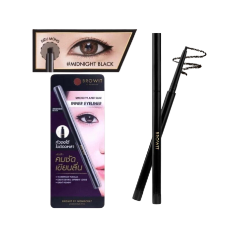 Kẻ Viền Mắt Trong Browit Dạng Sáp Màu #Midnight Black 0.1G