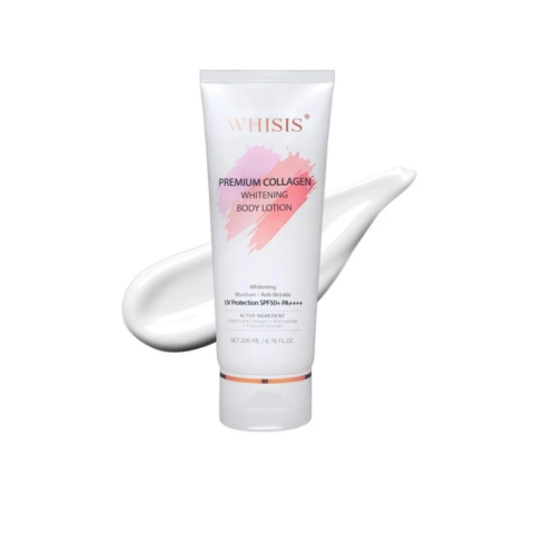 Dưỡng Thể Chống Nắng Toàn Thân Whisis Premium Collagen 200ml