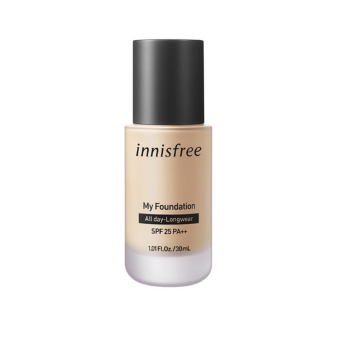 Kem Nền Kiềm Dầu Che Phủ Innisfree My Foundation All Day Longwear 30ml