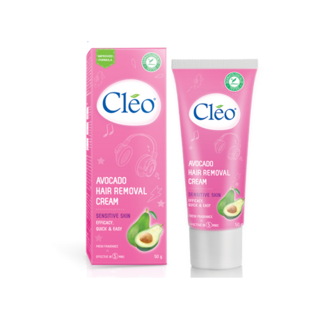 Kem Tẩy Lông Cléo Avocado Hair Removal Cream 50G