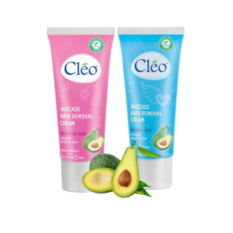 Kem Tẩy Lông Cléo Avocado Hair Removal Cream 50G