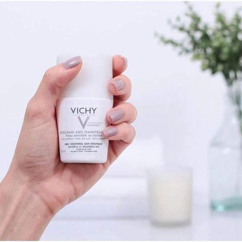 Lăn Khử Mùi Vichy Anti – Transpirant 48H Sensitive Skin 50ml