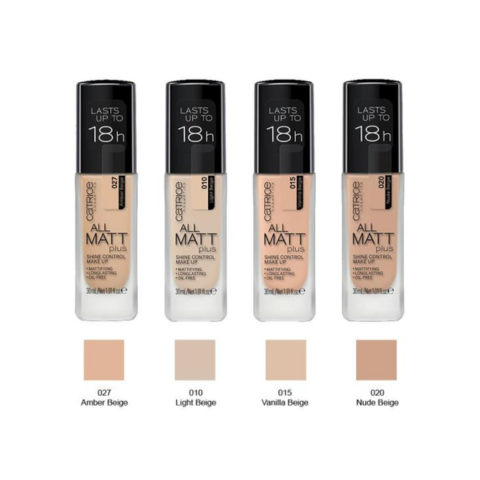 Kem 30ml Matt Light Neutral Shine Nền All Catrice Make-Up #010 Control