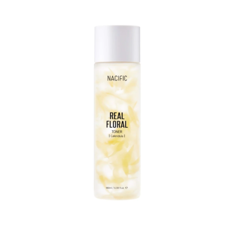 Nước Cân Bằng Nacific Hoa Cúc Dưỡng Ẩm, Làm Dịu Da 180Ml Real Floral Toner Calendula