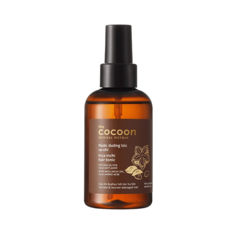 Nước Dưỡng Tóc Sa-Chi Cocoon Inca Inchi Hair Tonic 140ml