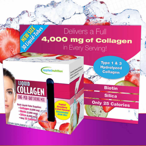 Nước Uống Đẹp Da Liquid Collagen One-Per-Day Drink Mix 30 Ống