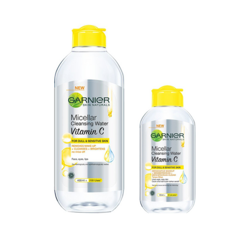 Nước Tẩy Trang Garnier Vitamin C Làm Sáng Da Micellar Cleansing Water Vitamin C