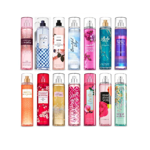 Xịt Thơm Body Mist Bath And Body Works 236ml Nhiều Mùi