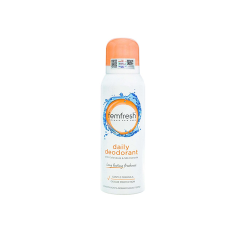 Xịt Thơm Mát Vùng Kín Femfresh Deodorant 125ml - Cam