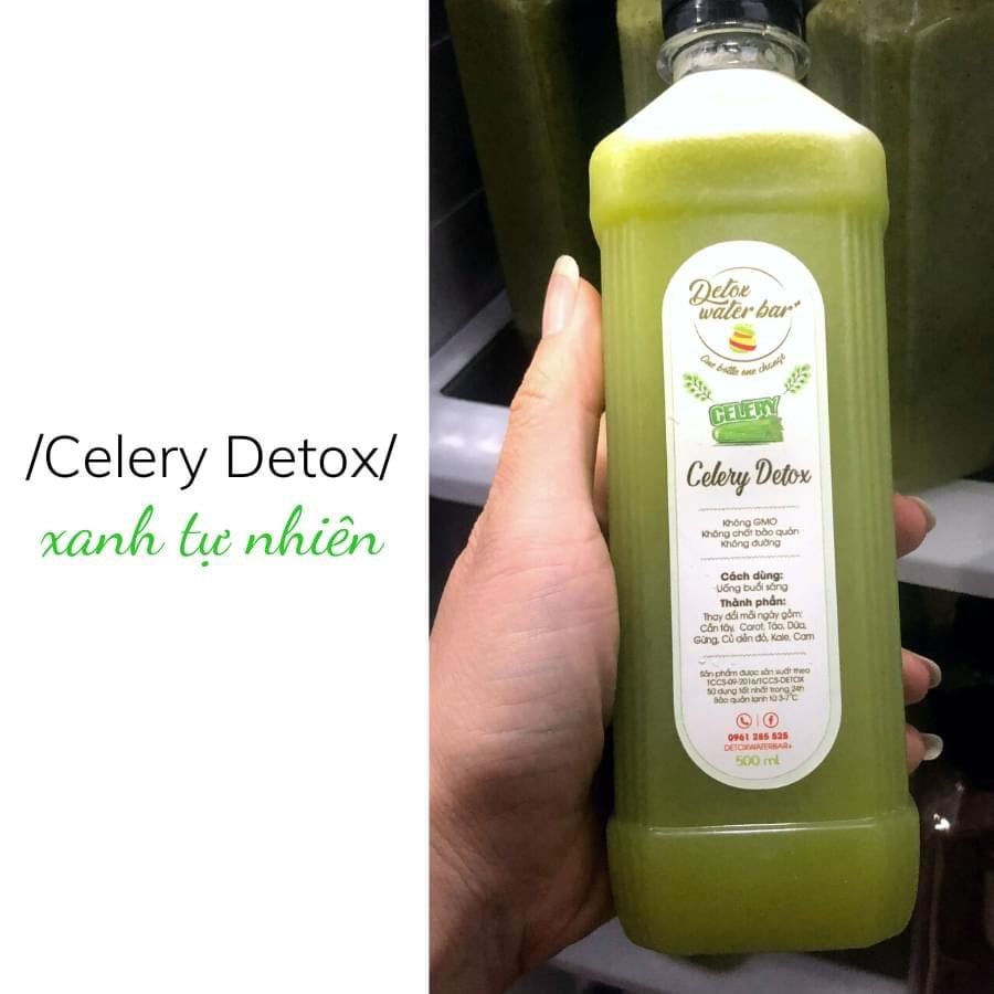 Celery Detox Cần Tây Detox Water Bar