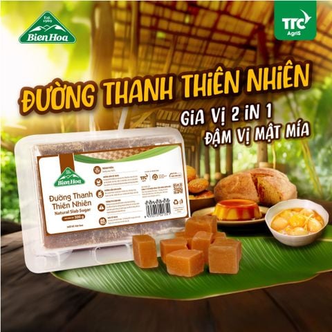  Combo 6 Hộp Đường thanh thiên nhiên Biên Hòa 500gr/hộp 