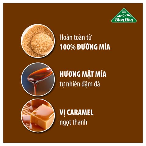  Combo 3 Hộp Đường thanh thiên nhiên Biên Hòa 500gr/hộp 