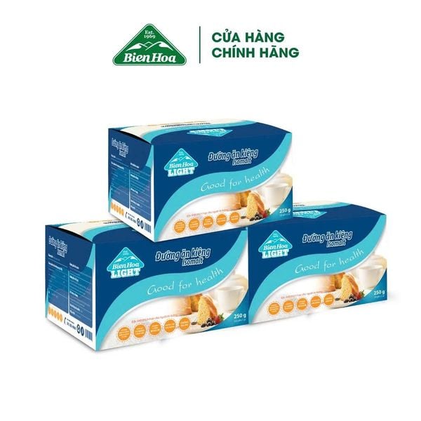  Combo 3 Đường ăn kiêng Isomalt 5g (hộp 250g)/túi 