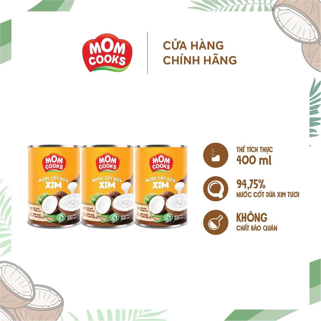 Cách bảo quản nước cốt dừa đóng hộp