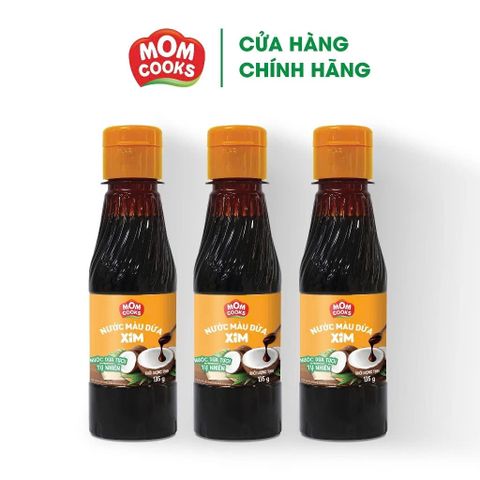  Combo 3 Nước màu dừa Xim Mom Cooks 135g 