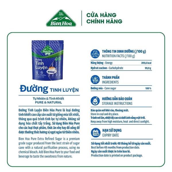  Đường Biên Hoà Joy Stick 6g (túi 300g) 