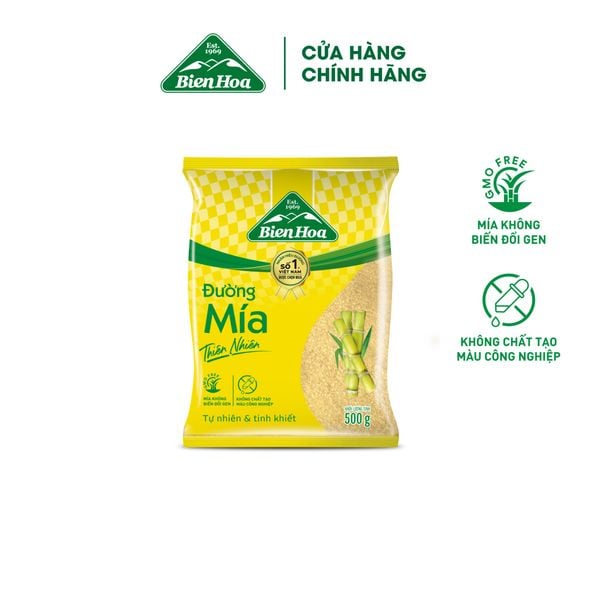  Đường Mía Thiên Nhiên Biên Hòa 500g/túi 