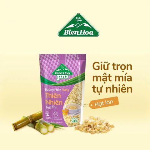  Combo 3 Đường Phèn Vàng Thiên Nhiên 500g/túi 