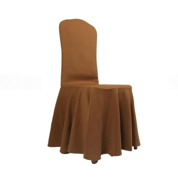 Áo ghế nhà hàng - kiểu may bèo