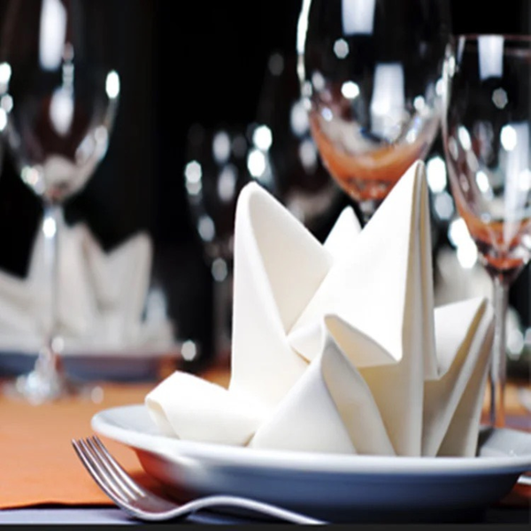 Khăn ăn nhà hàng 100% cotton