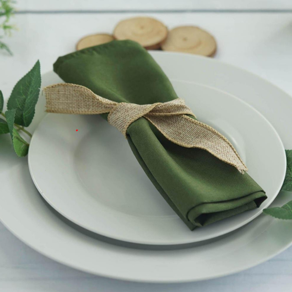 Khăn ăn nhà hàng - chất liệu kaki