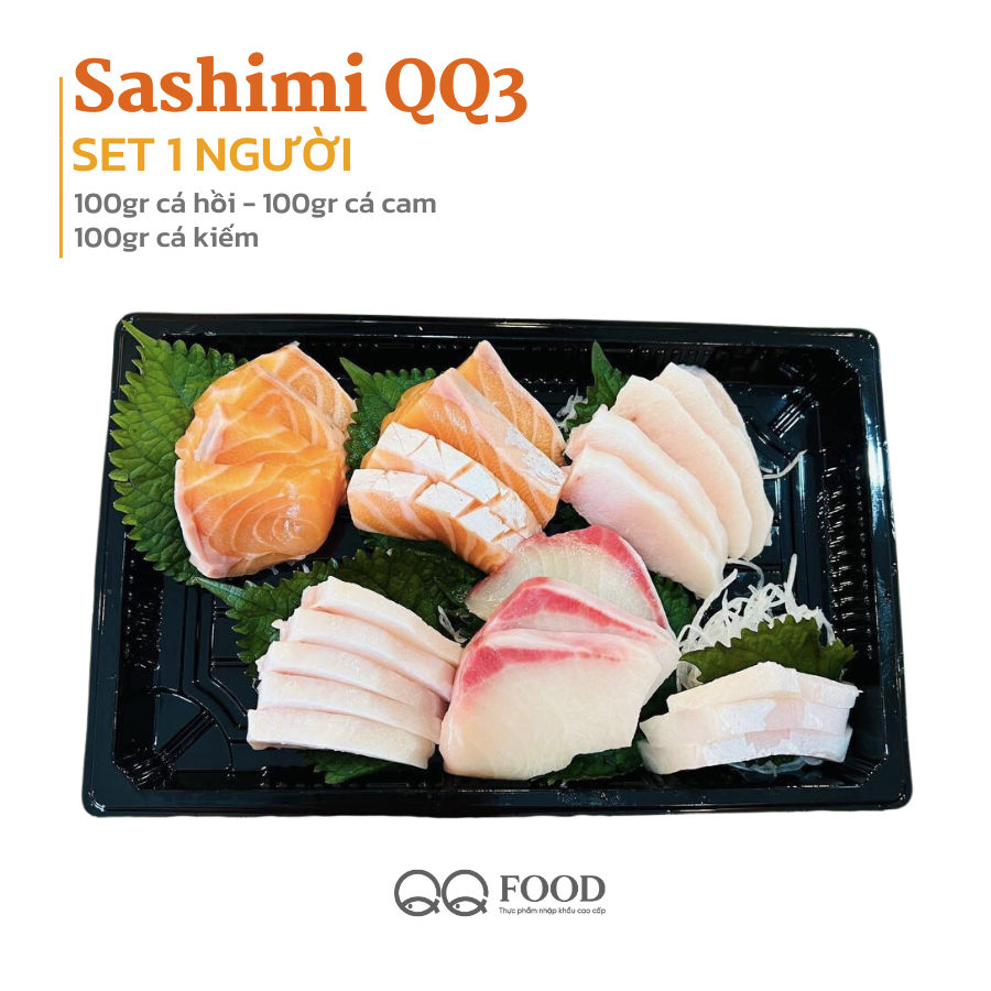  QQ3 Set sashimi 1 người 