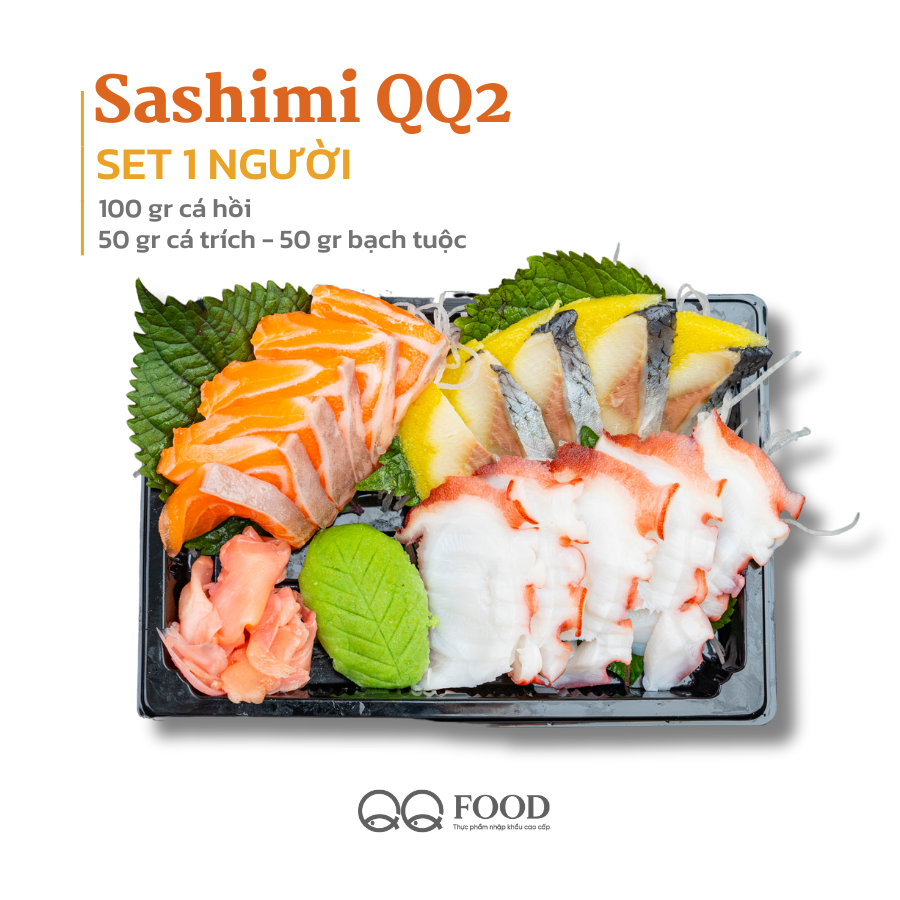  QQ2 Set sashimi 1 người 