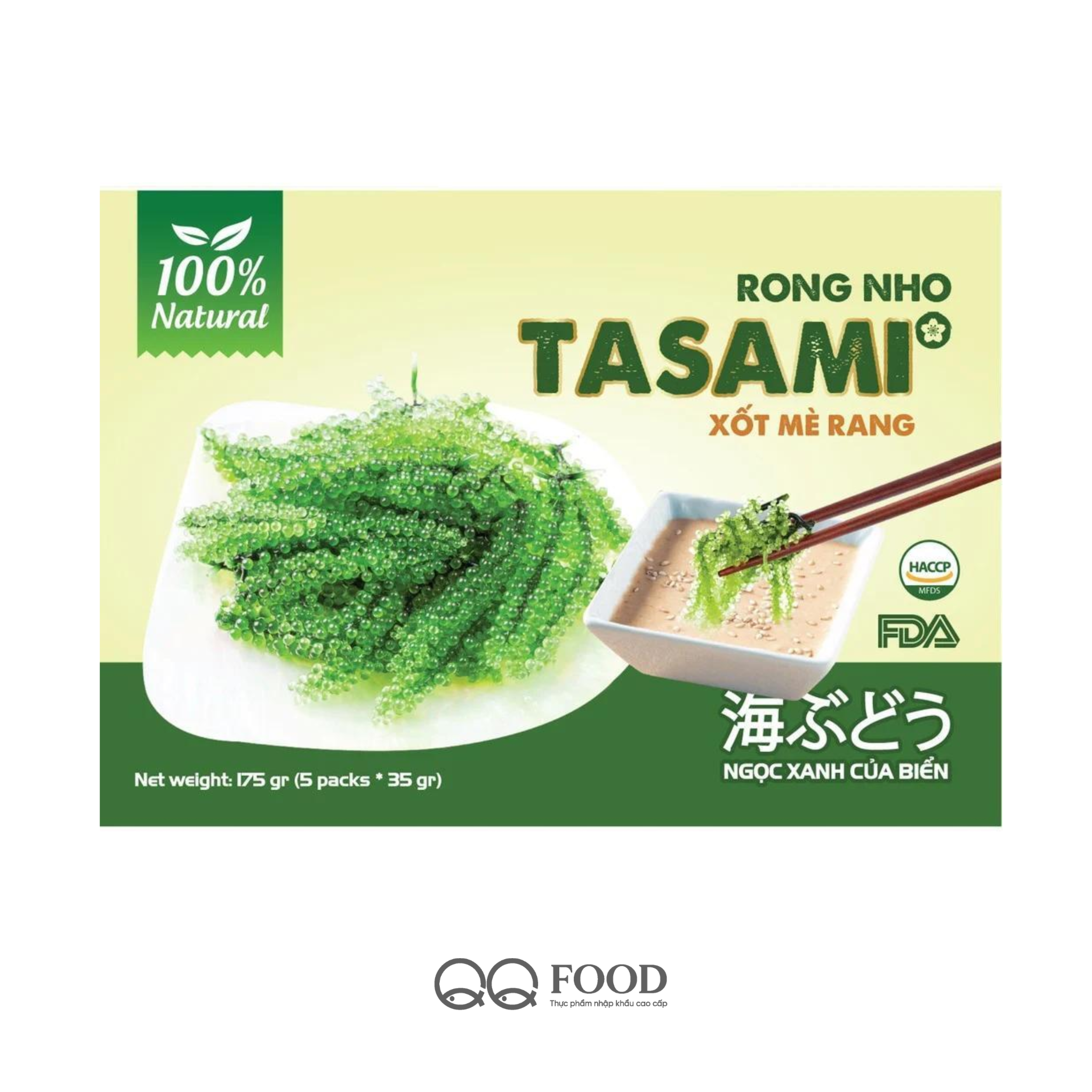  RONG NHO TASAMI XỐT MÈ RANG hộp 5 gói 