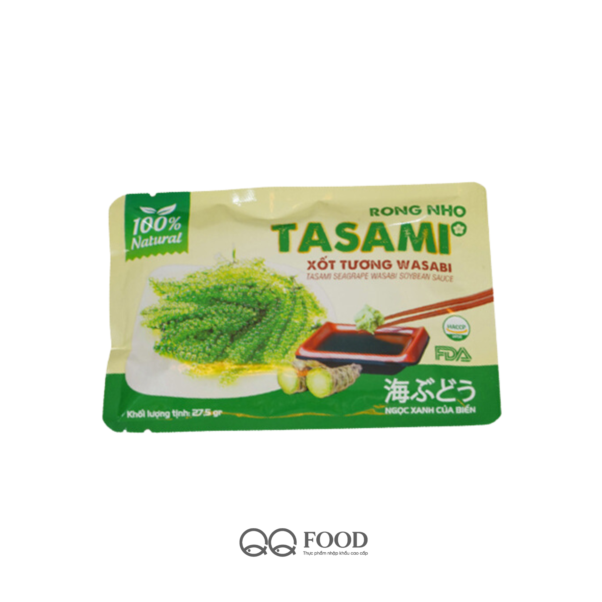  Rong nho Tasami xốt tương wasabi 
