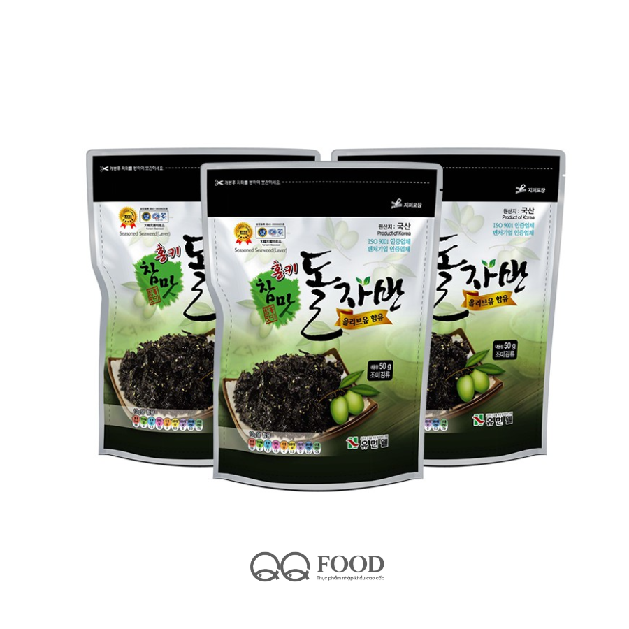  Rong biển trộn cơm nướng dầu Oliu 
