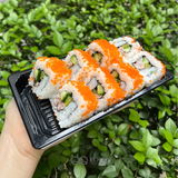  Cuộn California cá hồi nướng 