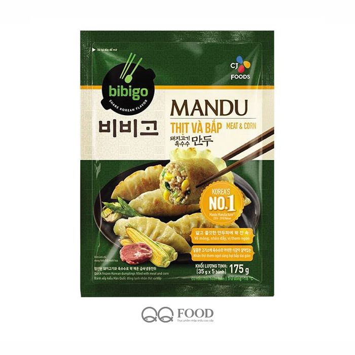  Mandu thịt và bắp 