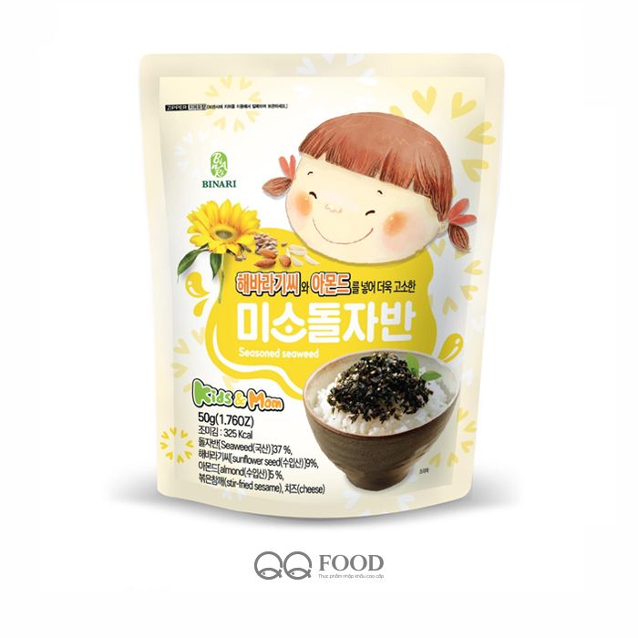  Rong biển em bé cười hạt hướng dương hạnh nhân 
