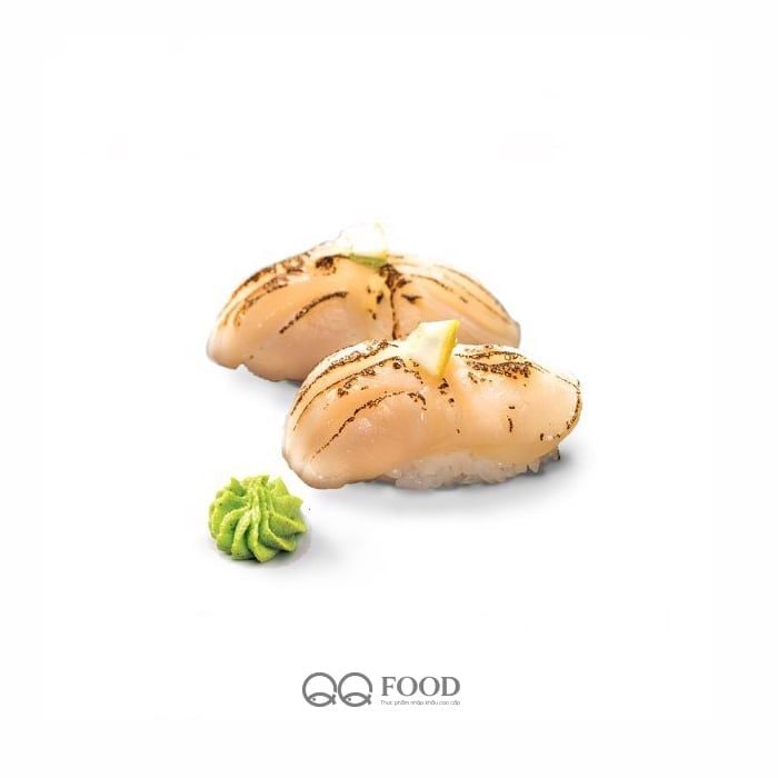  Sushi sò điệp nướng 