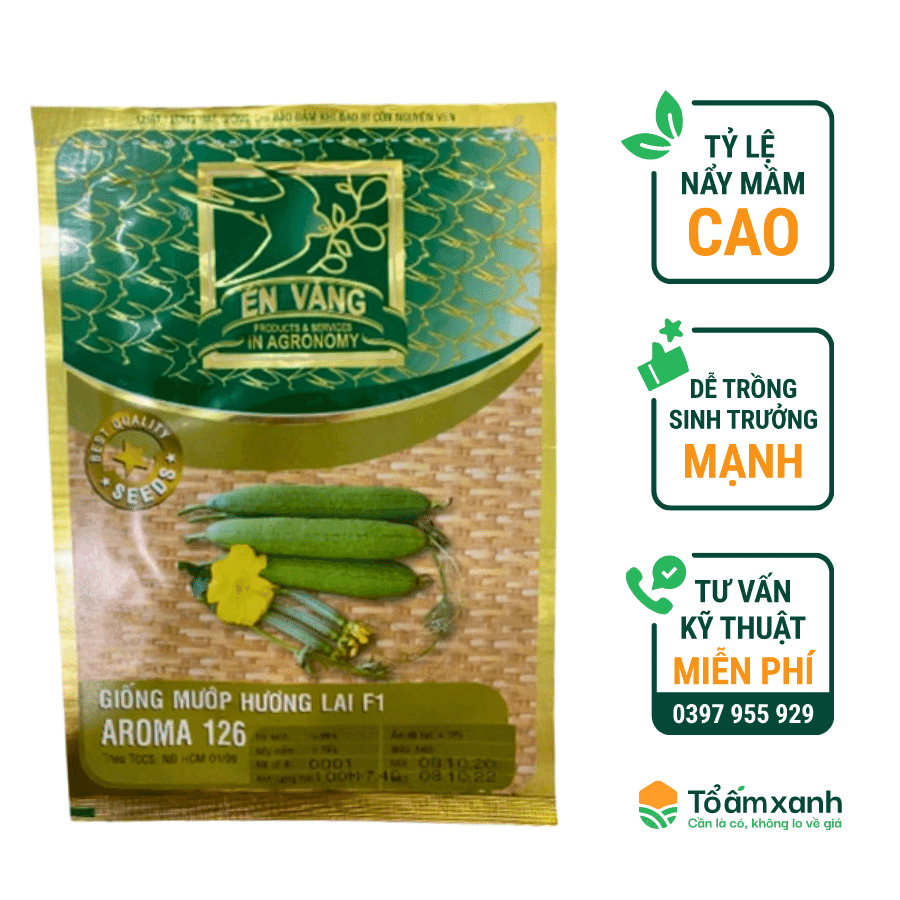 Hạt Giống Mướp Hương AROMA - Én Vàng