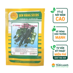 Hạt Giống Bí Xanh Cao Sản Quả Dài ( Bí Sặt 207) - Sen Vàng
