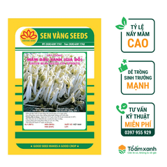 Hạt Giống Mầm Đậu Xanh (Giá) - Sen Vàng