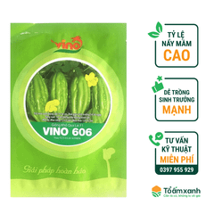 Hạt Giống Khổ Qua Xanh VINO 606