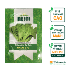 Hạt Giống Cải Bẹ Dưa RADO 673 - Rạng Đông 20 Gram