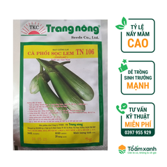 Hạt Giống Cà Phổi Sọc Lem TN 106 - Trang Nông
