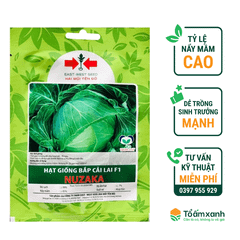 Hạt Giống Bắp Cải Lai F1 NUZAKA - Hai Mũi Tên Đỏ - 90 Hạt