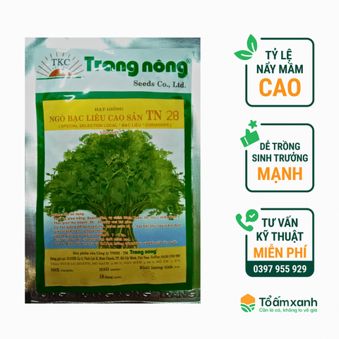 Hạt Giống Ngò Bạc Liêu Cao Sản TN 28 - Trang Nông 20 gram