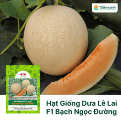 Hạt Giống Dưa Lê Lai F1 Bạch Ngọc Đường - Hai Mũi Tên Đỏ